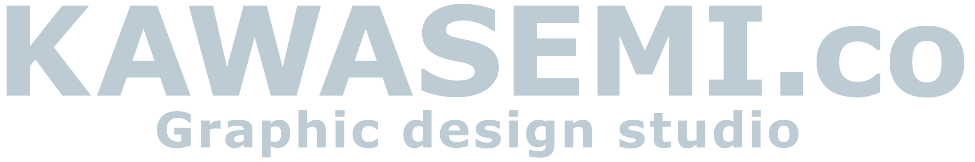 KAWASEMI.CO Graphic design studio